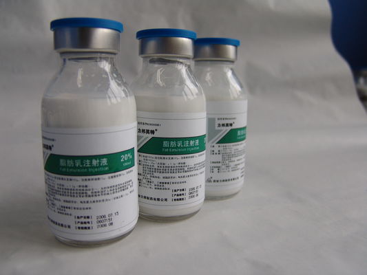 Buon prezzo emulsione di grasso a catena media del dispositivo di venipunzione del triacilglicerolo dell'emulsione del lipido 250mL di 30% in linea