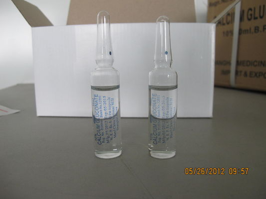Un buon prezzo. Cristallizzazione dell'iniezione 10ml 66905-23-5 del gluconato di calcio più in basso di 0,05% in linea