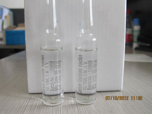 Un buon prezzo. Gluconato di calcio 10 ml 10% Cal Gluconate Inj Electrolyte Supplements di GMP in linea