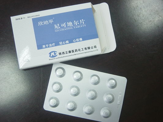 Un buon prezzo. L'elevata purezza Nicorandil riduce in pani la droga antianginosa vasodilatatore in linea